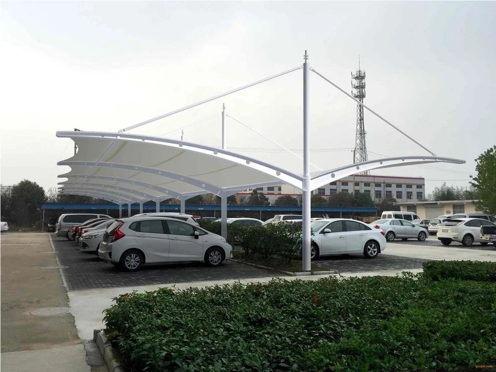 Mái che bạt căng, Tensile Fabric Canopy
