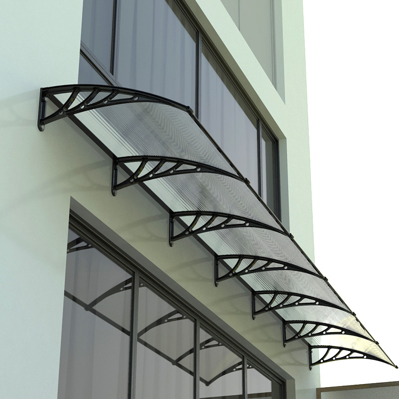 Mái che cửa ra vào cố định Door Canopy phổ biến, nhỏ gọn, hiện đại