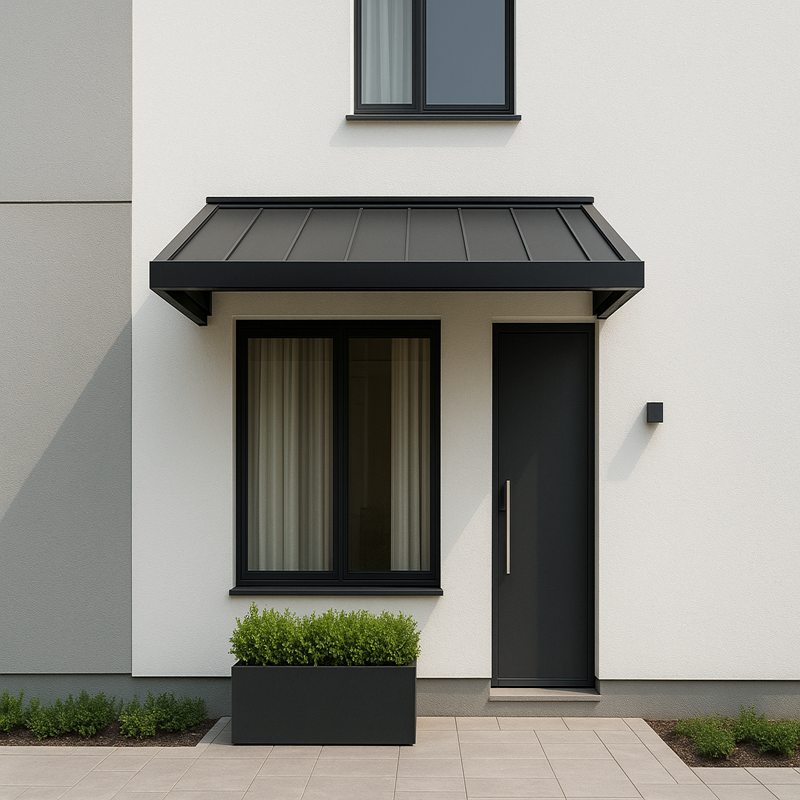 Mái hắt là gì? Mái hắt (ô văng) là “mái đua nhỏ”, bởi nó vừa có công năng che chắn, vừa tạo điểm nhấn thẩm mỹ cho mặt tiền