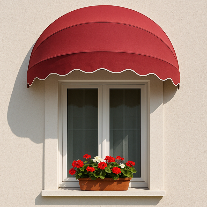 Mái vòm bạt vải thẩm mỹ, độc đáo