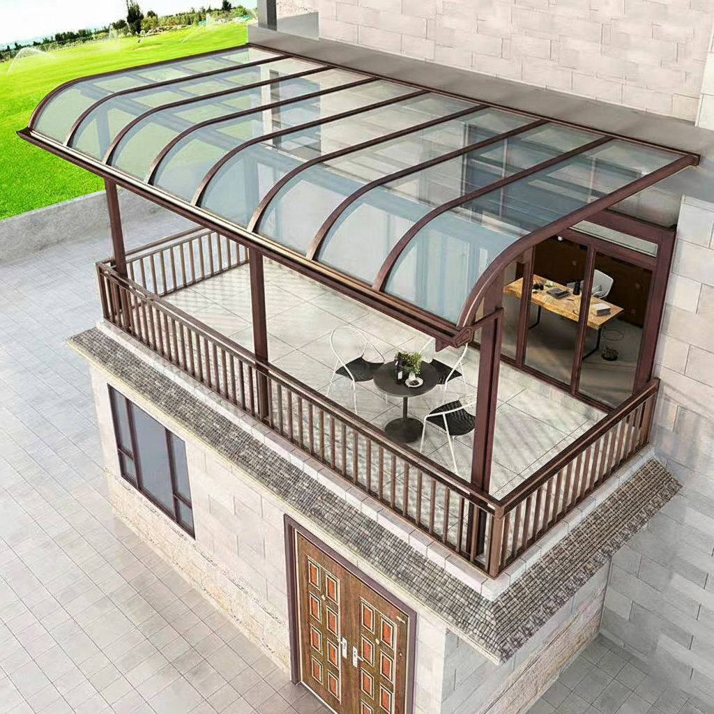 MÁI CHE POLYCARBONATE LẤY SÁNG