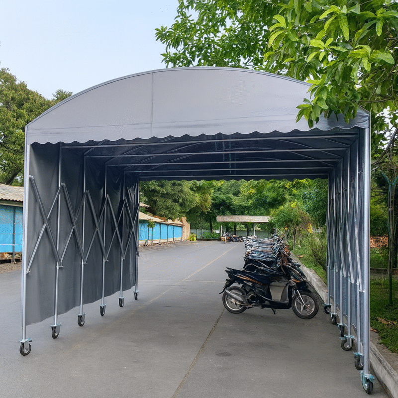 Mẫu mái vòm bằng bạt PVC